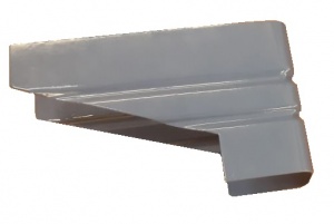 Усеченный Z-образный кронштейн для крепления в межэтажное перекрытие