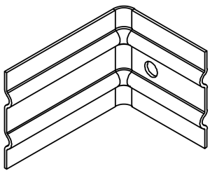 Кронштейн КР3 (70х70)