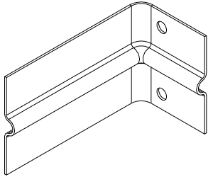 Кронштейн КР1 (95х70)