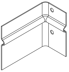 Кронштейн КР2 (130х70)